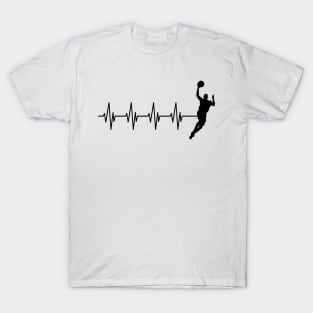 Basketball Heartbeat T-Shirt